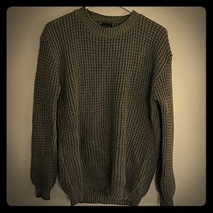 Knit pullover sweater